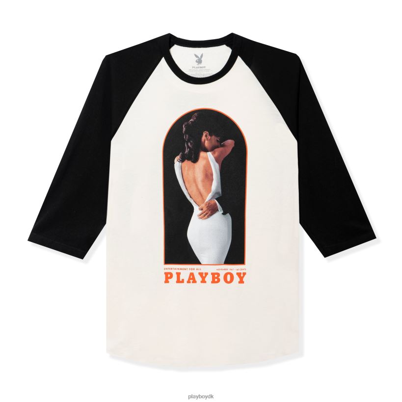 november 1967 raglan baseball t-shirt D06FFT181 tøj Playboy