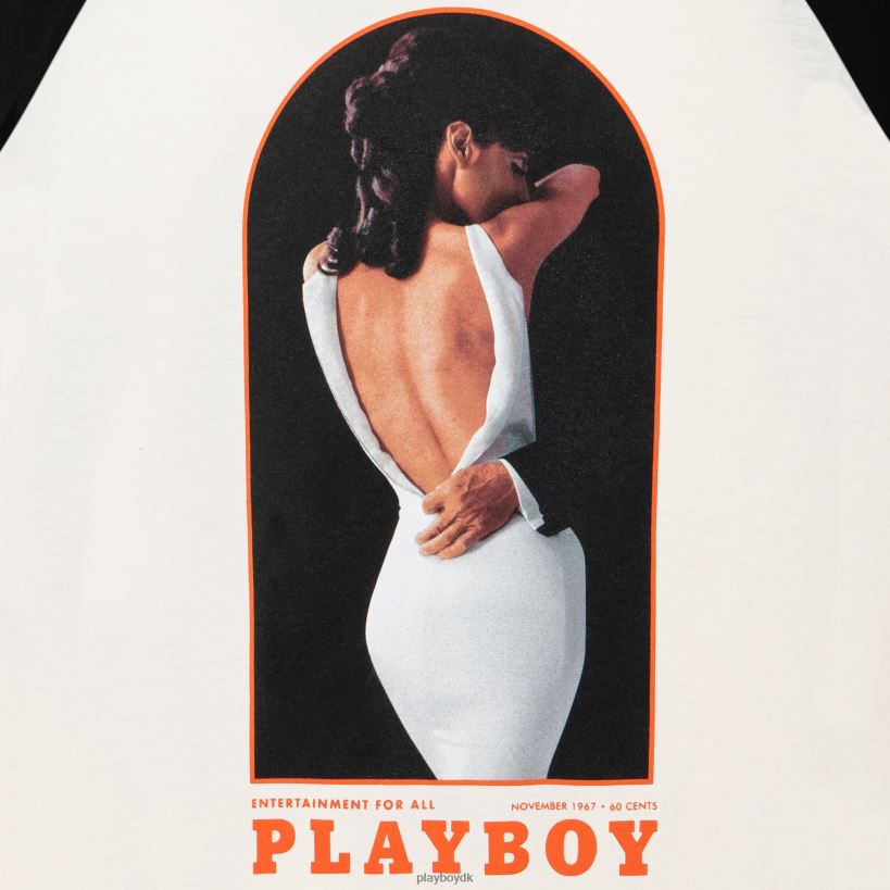 november 1967 raglan baseball t-shirt D06FFT181 tøj Playboy