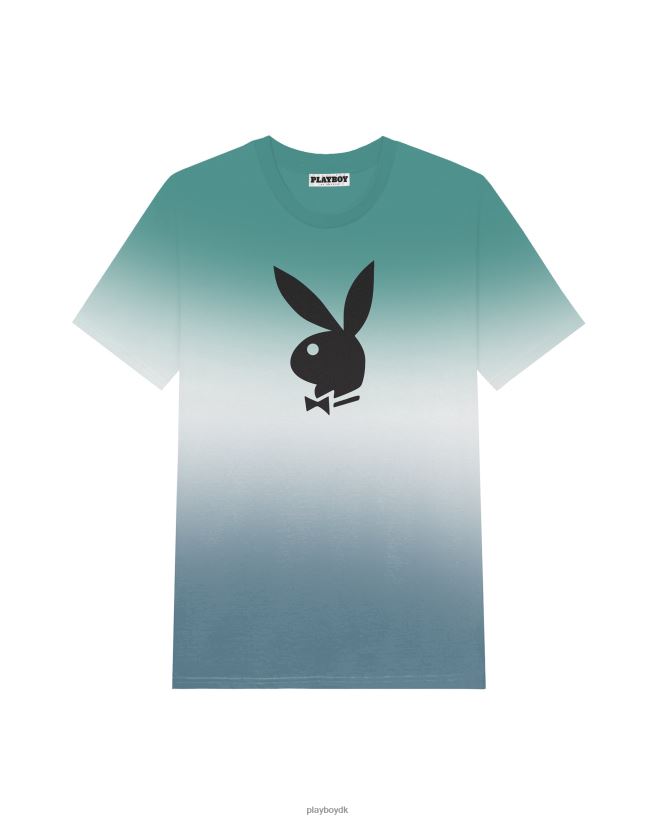 ombre t-shirt med kaninhoved D06FFT330 tøj Playboy