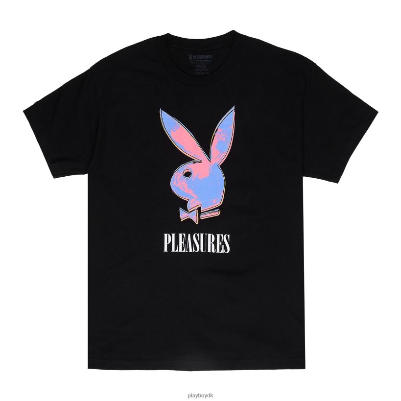 pop art t-shirt D06FFT111 tøj Playboy x Pleasures