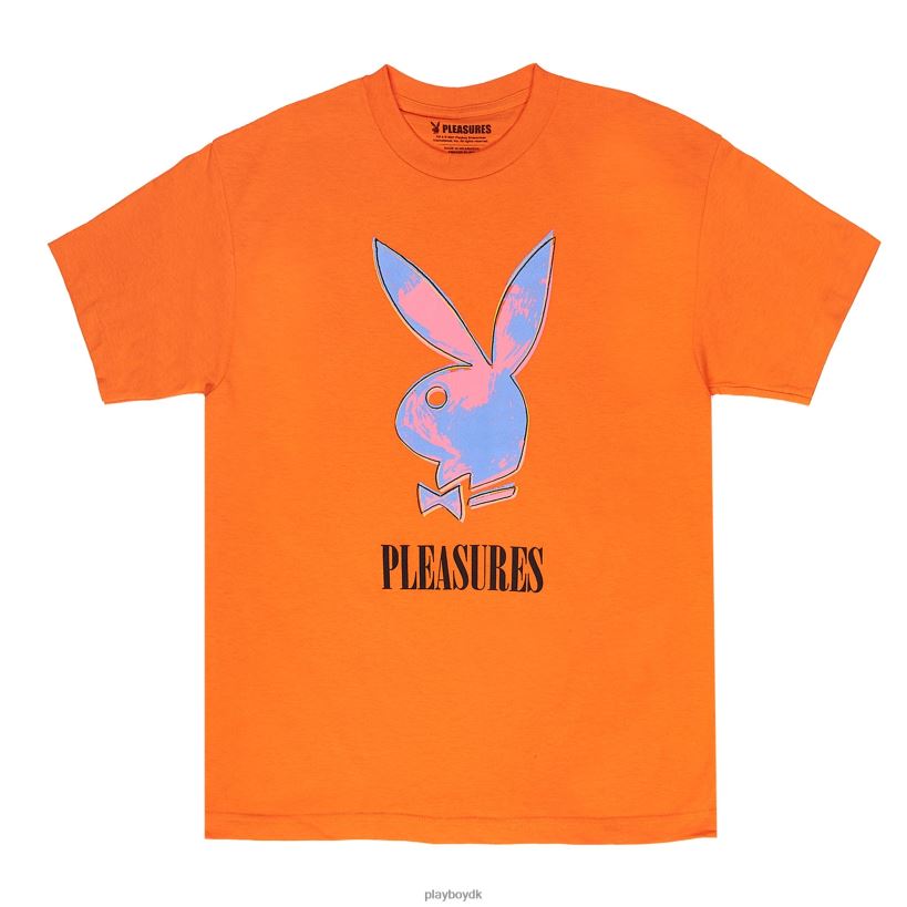 pop art t-shirt D06FFT176 tøj Playboy x Pleasures