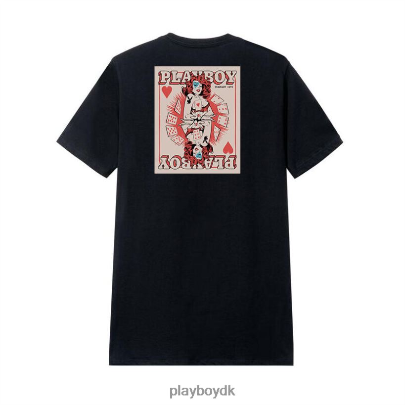 queen of hearts t-shirt D06FFT66 tøj Playboy