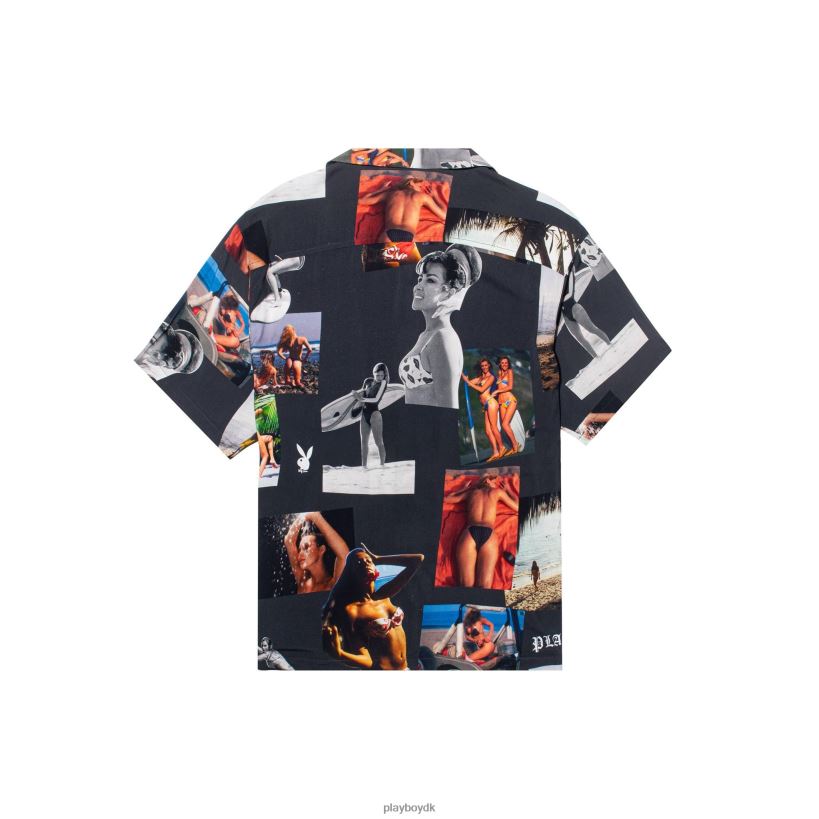 skjorte med sandbanke D06FFT234 tøj Playboy