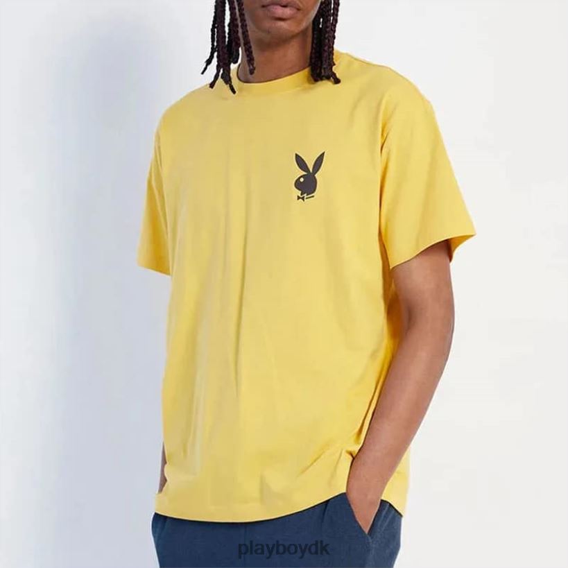 stenet spids t-shirt D06FFT254 tøj Playboy
