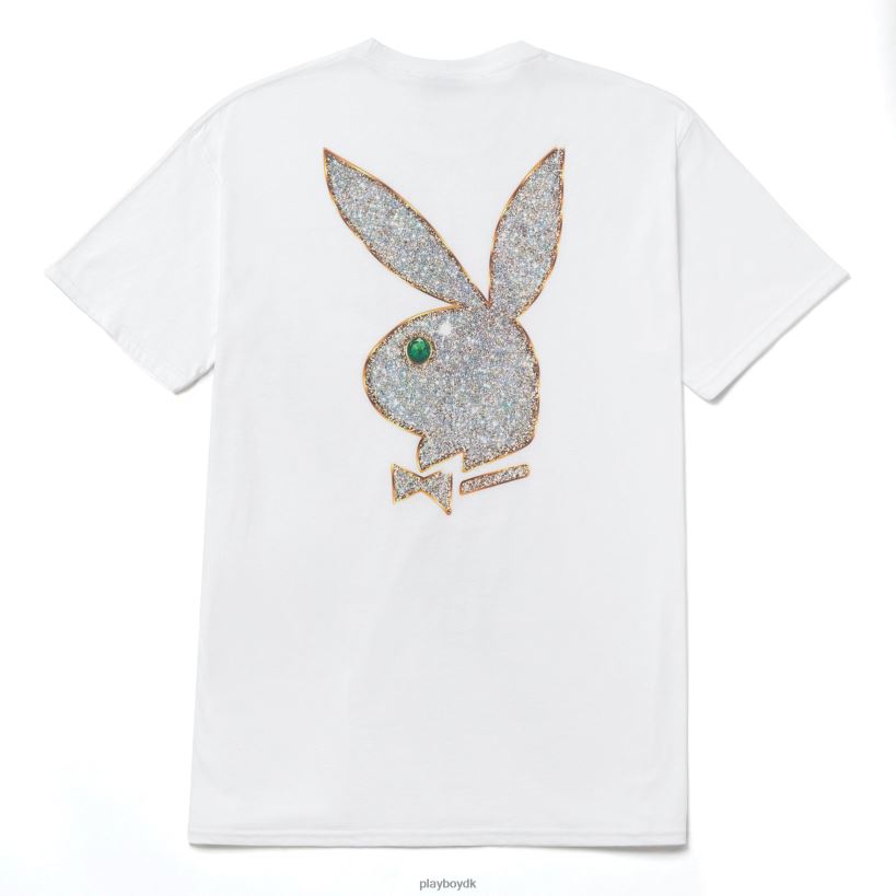 t-shirt med kaninhoved D06FFT321 tøj Playboy x HUF
