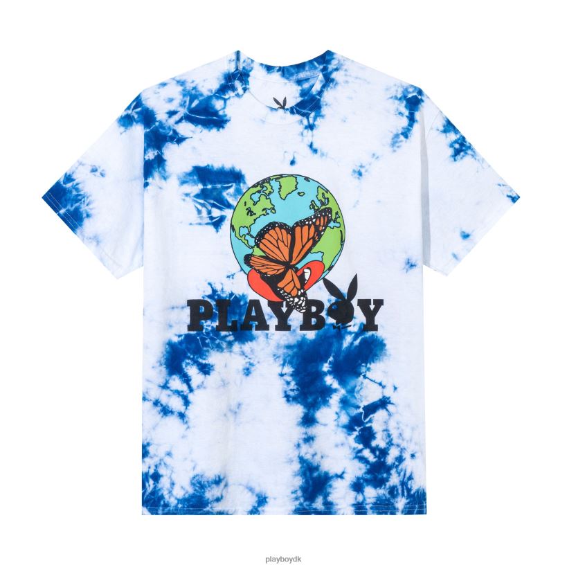 tie-dye au naturel t-shirt D06FFT273 tøj Playboy