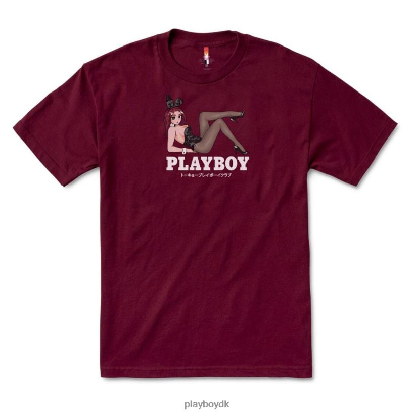 tokyo club åben sent t-shirt D06FFT117 tøj Playboy