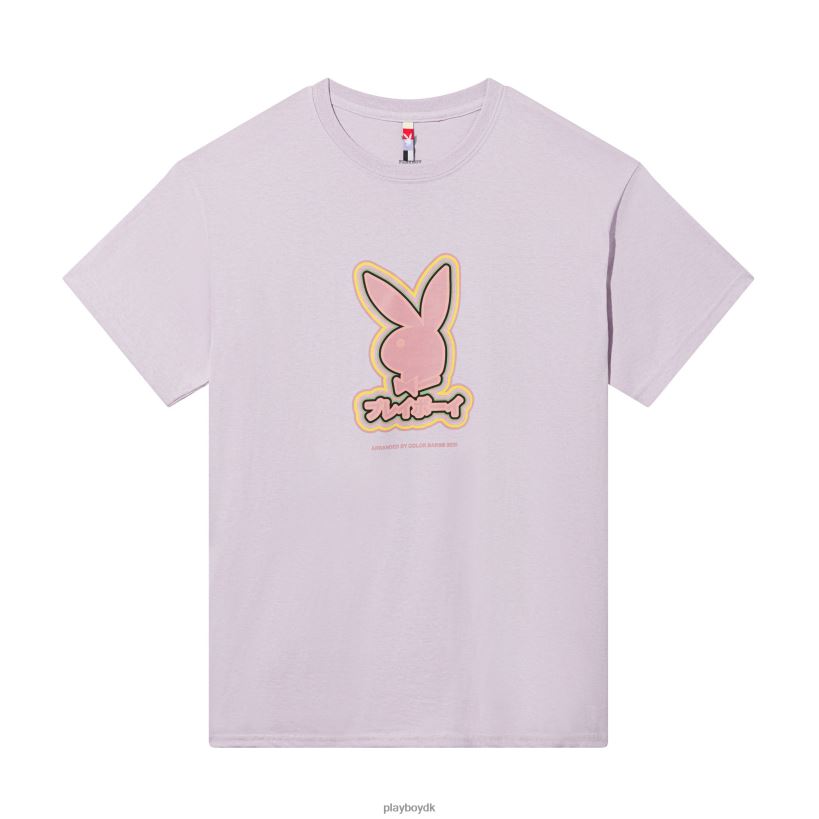 tokyo club logo t-shirt orkidé D06FFT230 tøj Playboy