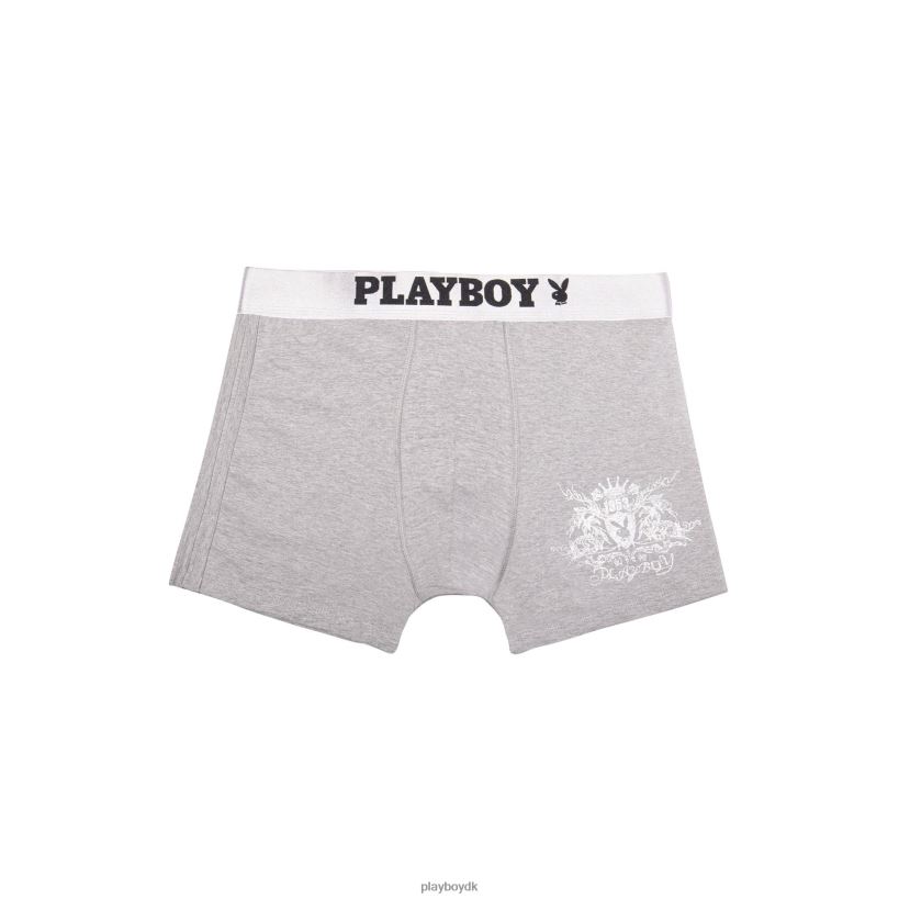 solid boksershorts med logo D06FFT674 tøj Playboy